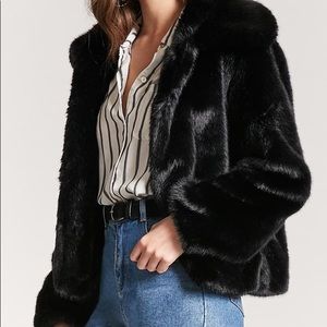 Forever 21 Faux Fur Coat